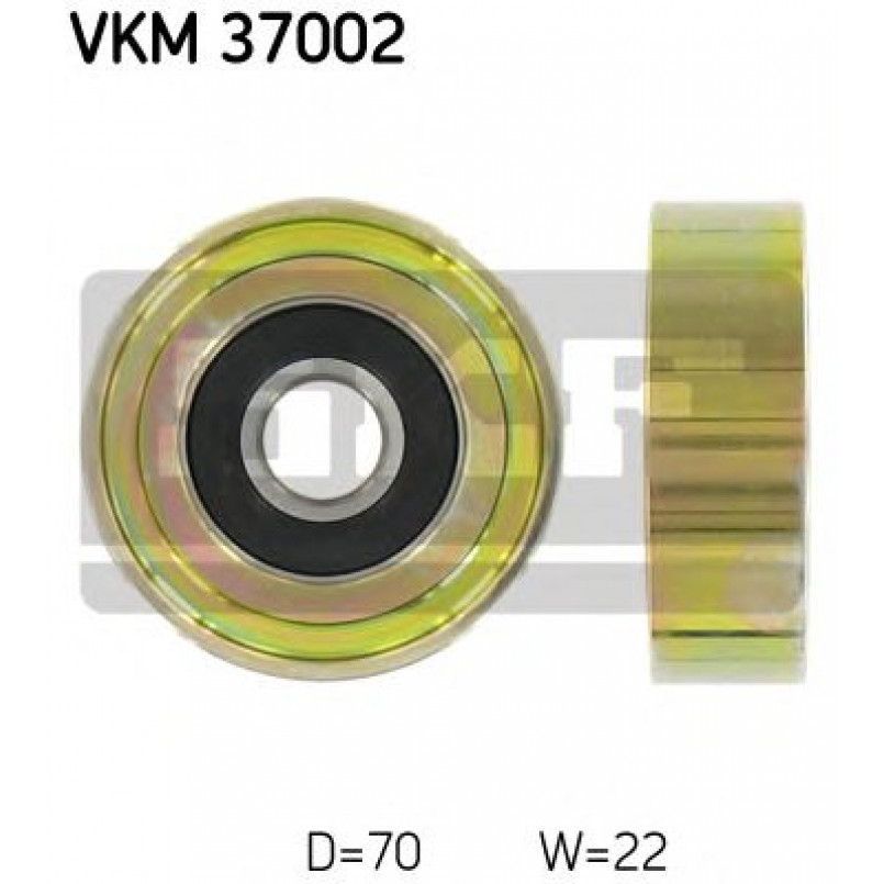 VKM 37002 SKF Ролик модуля натягувача ременя